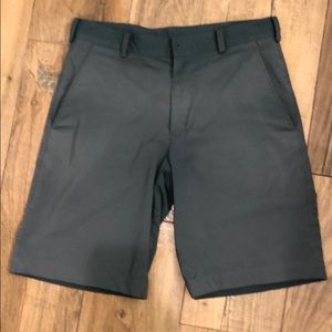 Men’s Nike Golf Shorts - blue/gray pinstripe